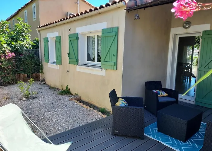 Charmante Maison Leucate Avec Garage, A Proximite De La Plage